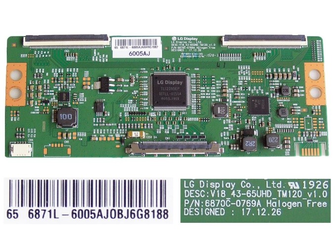 T-CON LCD modul 6871L-6005A / 6870C-0769A pro 43-65" TV