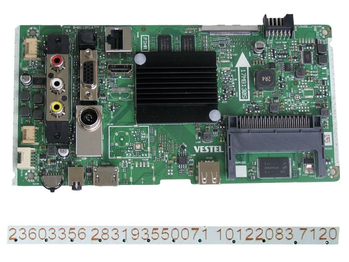 Základní deska LCD modulu 17MB130S pro TV Hitachi 55HK5000