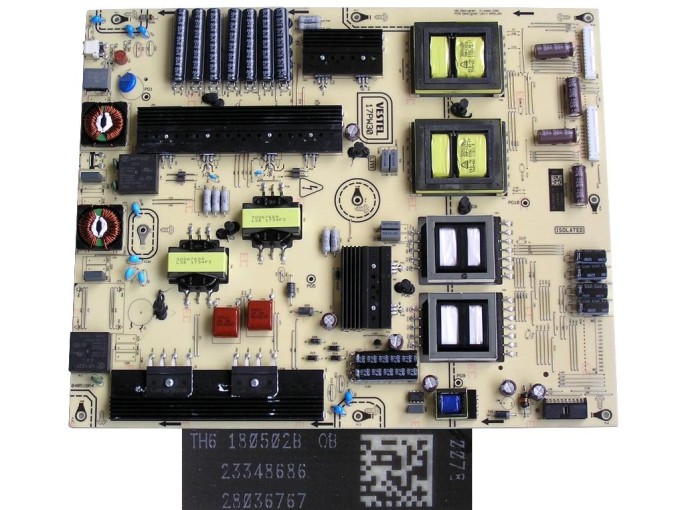 Napájecí zdrojová deska LCD modulu 17PW30 / Power supply board 23348686