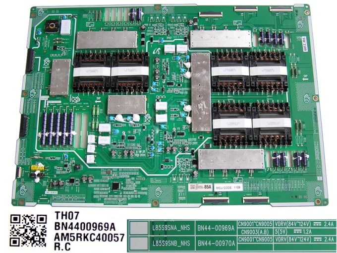 LED driver board BN44-00969A pro LCD TV 85" QLED