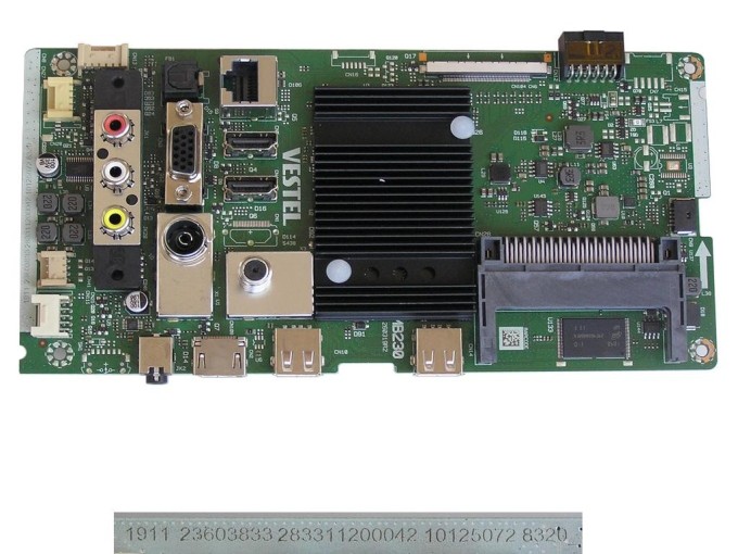 Základní deska LCD modulu 17MB230 pro Gogen TVU50W652STWEB