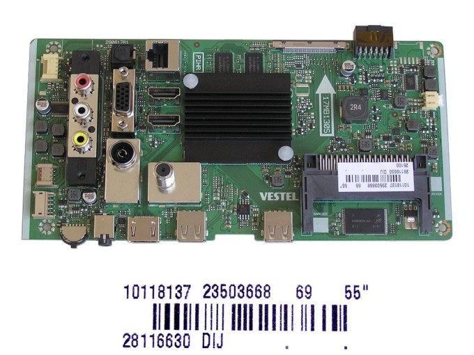 Základní deska LCD modulu 17MB130S pro JVC LT-55VU83L