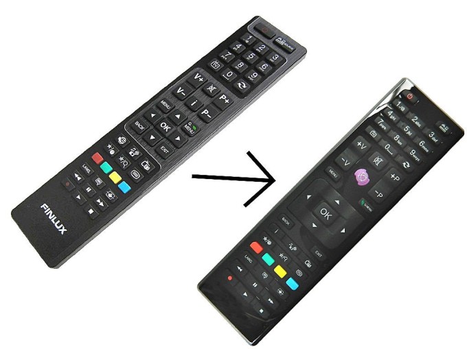Dálkový ovladač Vestel LCD TV RC4875 náhrada za RC4846