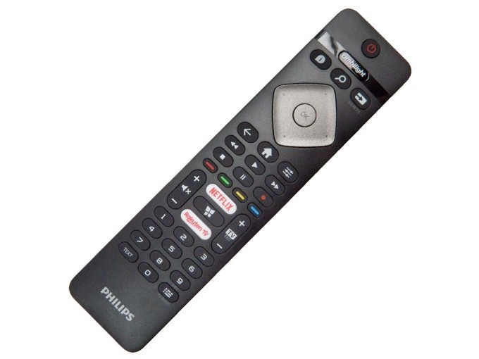 Originální dálkový ovladač Philips BRC08844/02 s tlačítkem Ambilight