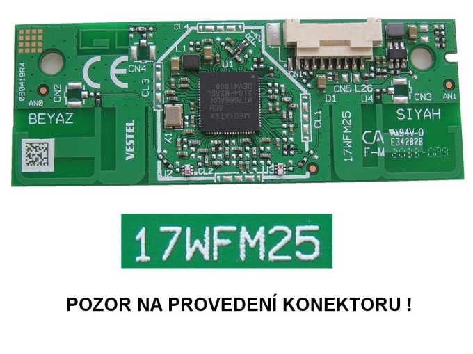 Vestel WiFi LCD LED modul 17WFM25 pro TV