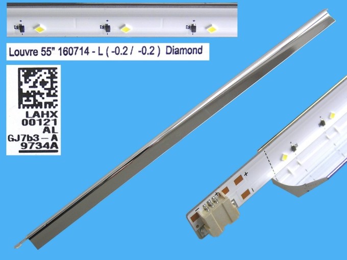 LED podsvětlení EDGE 584mm s 37 LED pro LCD panel 55"