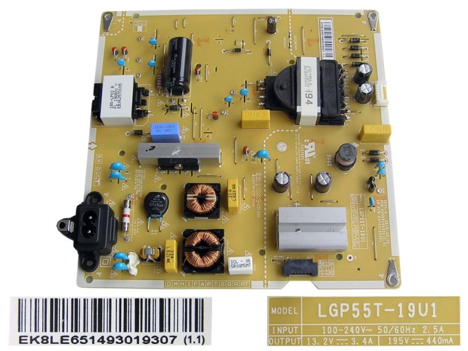 Napájecí zdrojová deska EAY65149301 pro LCD TV 55"