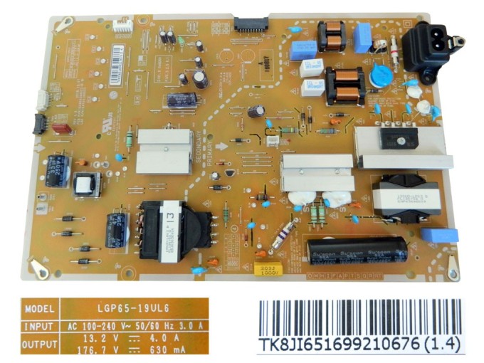 Napájecí zdrojový modul EAY65169921 pro LCD TV 65"