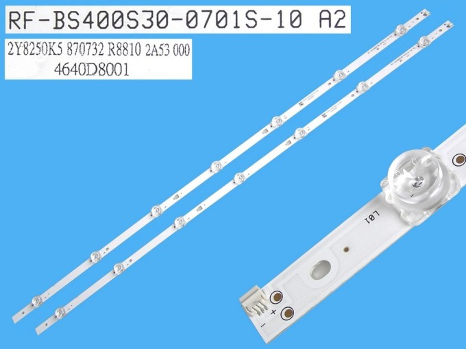 Sada LED podsvícení 745mm pro LCD TV 40" RF-BS400S30-0701-10A2 2 kusy