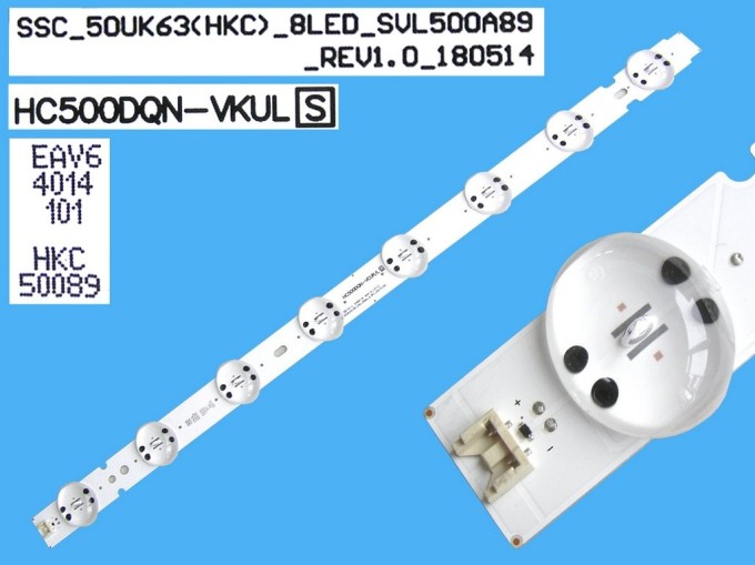 LED podsvícení 520mm s 8 LED diodami pro LCD TV 50"