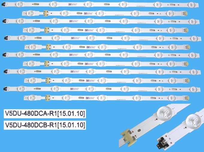 Sada LED podsvícení pro Samsung 48" LCD TV s 12 pásky 1005mm