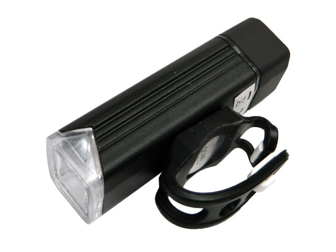 Kovová přední cyklistická svítilna Konnoc SP-EOS100 3W LED s USB nabíjením