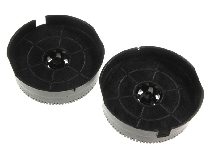 Uhlíkový filtr do digestoře TYP 58 / FKS380, průměr 143 x 49 mm, 2ks