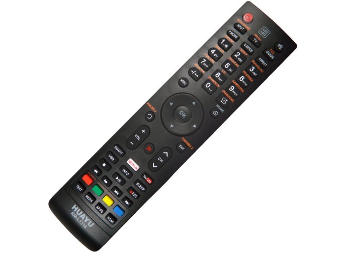 Univerzální dálkový ovladač HUAYU RM-L1316 pro televizory více značek