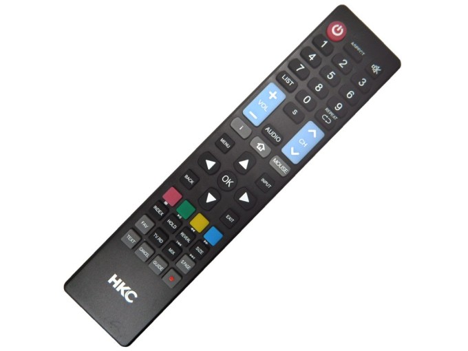 Originální dálkový ovladač pro TV 43F6 HKC