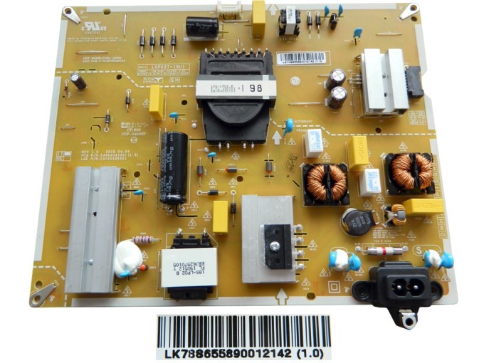 Napájecí zdrojová deska LCD modulu EAY65589001 pro LG 60" TV