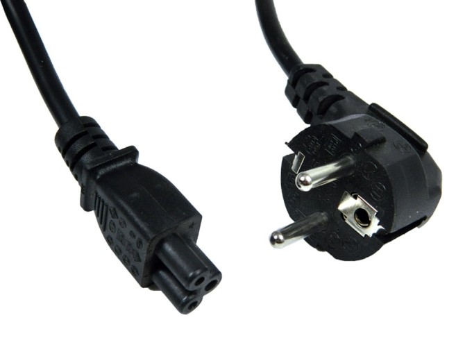 Úhlový síťový kabel 1,5 m pro napájení LCD a LED TV LG 230V