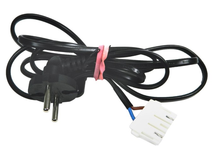 Napájecí síťový kabel 1,5 m s plochým 3pinovým konektorem pro LCD a LED TV 230V
