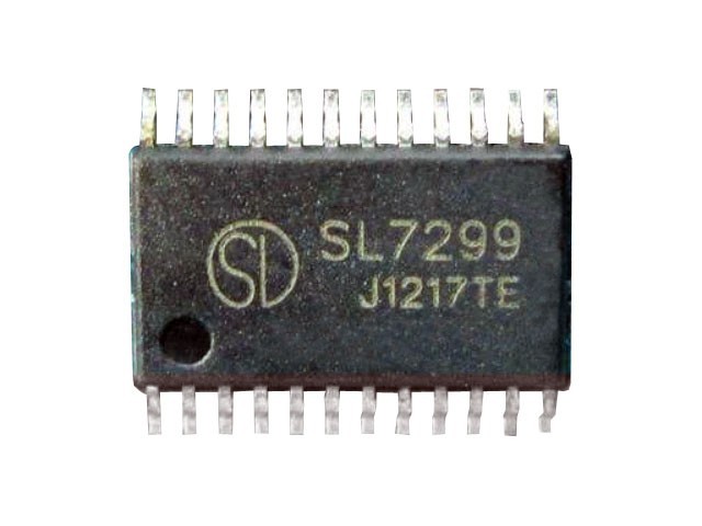 NF koncový stupeň třídy D 2x W, obal TSSOP-24