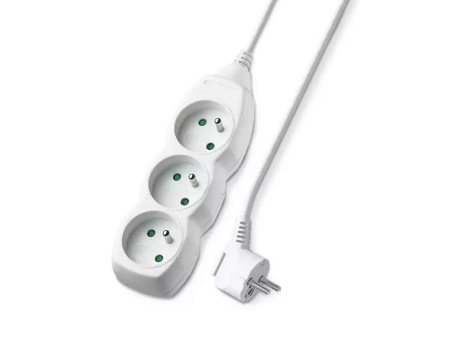 Prodlužovací kabel 3m s 3 zásuvkami Geti GEC33