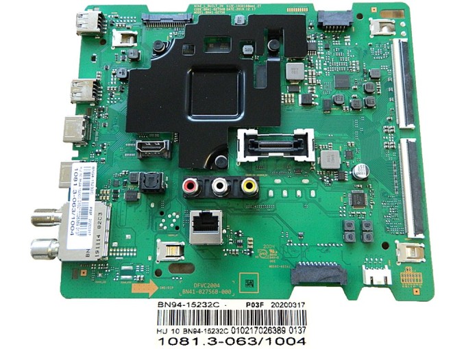 Základní deska LCD modulu BN94-15232C pro TV Samsung