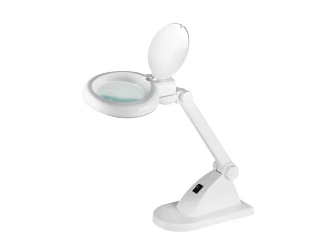 Stolní LED lupa s dvojím zvětšením Geti GDM 23
