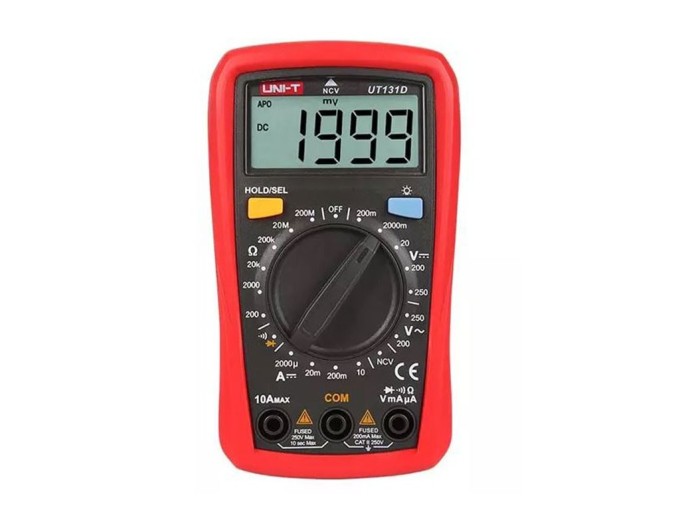 Digitální multimetr UNI-T UT131D s bezkontaktním měřením elektrického pole