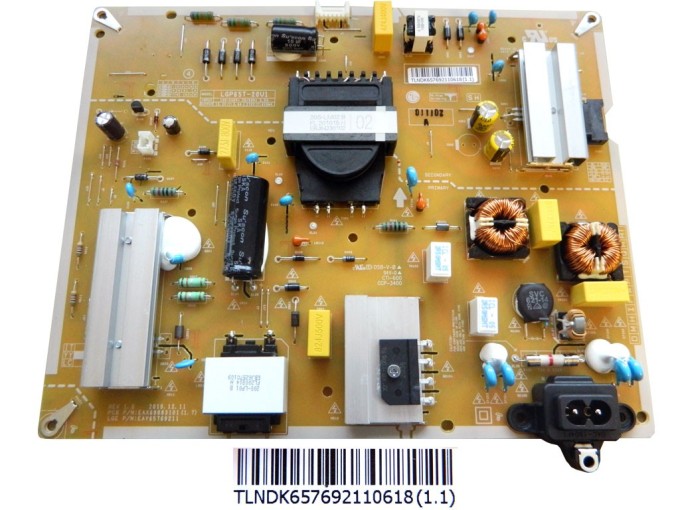 Napájecí zdrojová deska LCD modulu EAY65769211 pro 65" LED TV