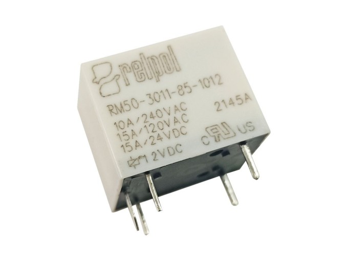 Elektromagnetické relé 12V DC 10A 240V SPDT RM50-3011-85-1012