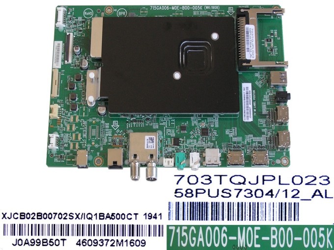 Základní deska LCD LED modulu pro Philips TV XJCB02B00702SX/IQ1BA500CT