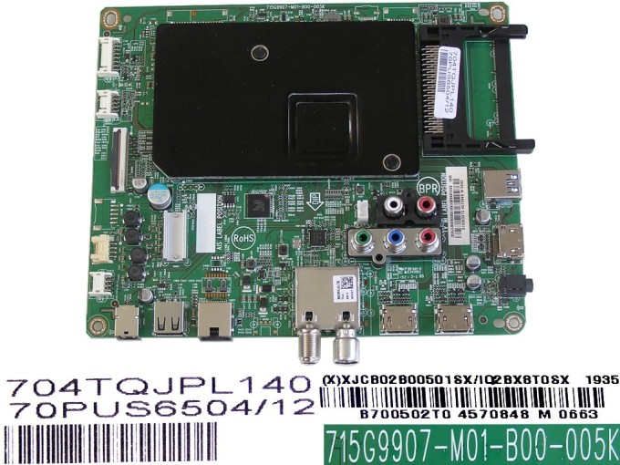 Základní deska LCD LED modulu pro Philips TV XJCB02B00501SX / XJCB02B00502SX