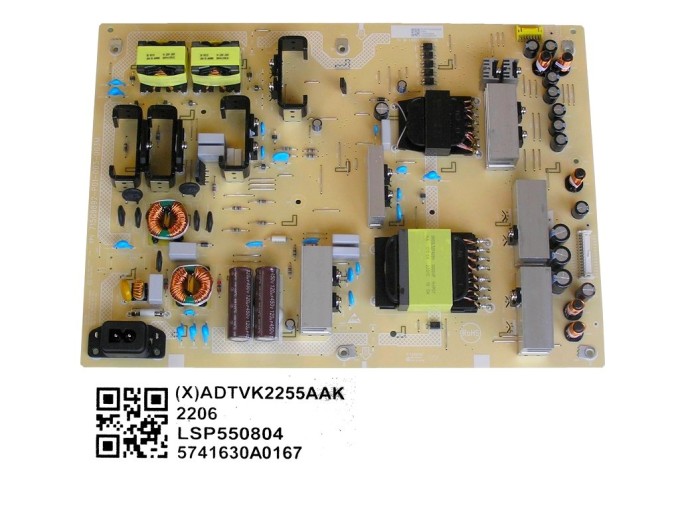 Napájecí zdrojová deska LCD OLED Philips ADTVK2255AAK 715G9892-P01-003-003M/S