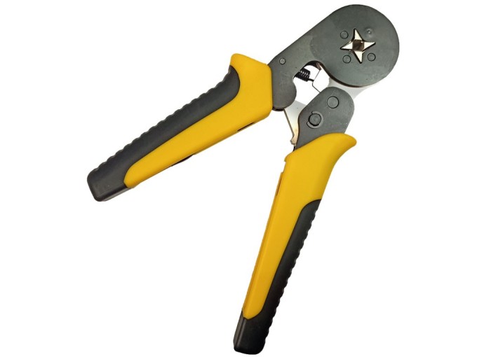 Krimpovací kleště pro izolované trubičkové koncovky 0,2–6 mm²