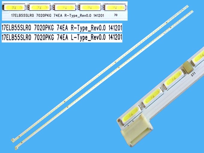 Sada LED podsvitu EDGE 610 mm pro LCD TV Vestel, 2 kusy