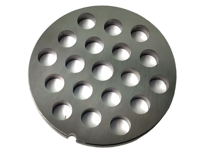 Řezná plotna do masomlýnku 8 mm průměr otvorů, destička 62 mm