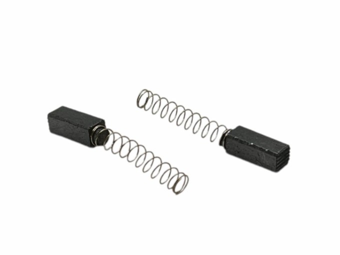 Náhradní uhlíkové kartáče do elektromotorů Black & Decker 6x6x15 mm, 2 ks
