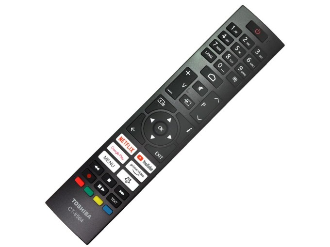 Originální dálkový ovladač Toshiba R/C45157 pro LCD a LED TV