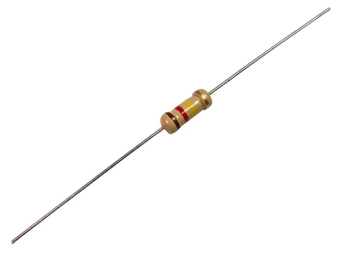 Uhlíkový rezistor 120 kΩ 2W TR2 120k