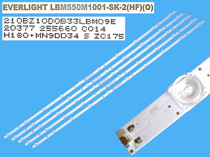 Sada LED podsvícení 1082mm pro LCD TV 55" Philips LBM550M1001-SK-2