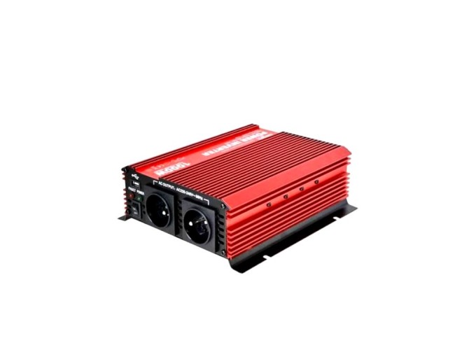 Invertor 24V na 230V 1000W s USB výstupem CARSPA CAR1K