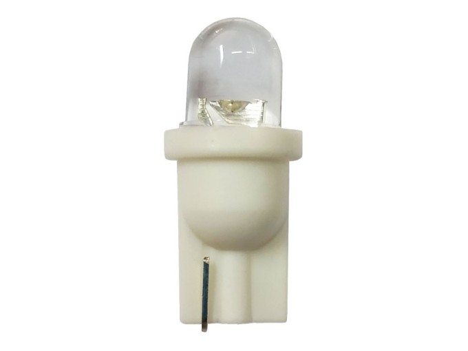 LED žárovka 12V 5W s paticí W2,1x9,5d čirá