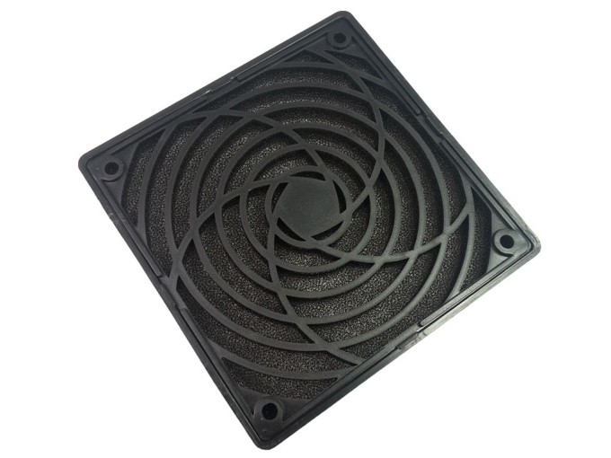 Ventilátorová mřížka 120x120 mm s filtrem 45ppi LFT120FI45