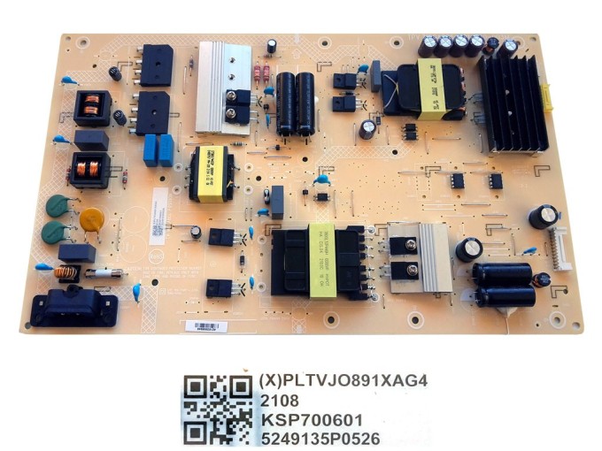 Napájecí zdrojová deska LCD modulu Philips PLTVJO891XAG4 715GA025-P01-000-003M
