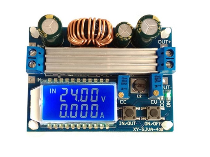 Nastavitelný DC/DC měnič Step-Up/Step-Down 5,5-30V, 3A