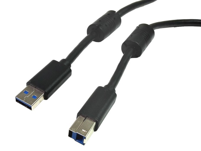USB 3.0 kabel typ A na typ B, 1,8 m