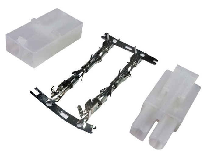Tamiya napájecí konektor 2 piny 6,2 mm, 1 pár