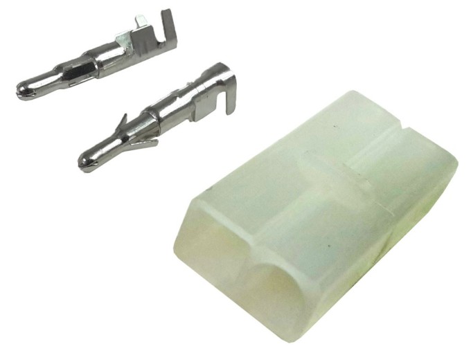 Tamiya napájecí konektor se 2 kolíky, rozteč 6,2 mm, samec