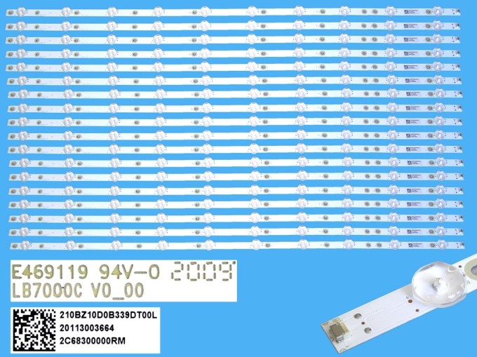 LED podsvětlení 770mm sada 18 kusů pro Philips LCD TV 70"