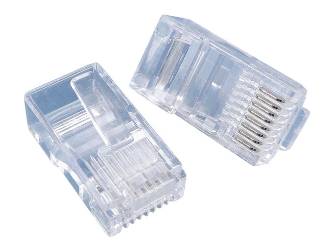 Modulární RJ45 konektor 8p8c pro kabel