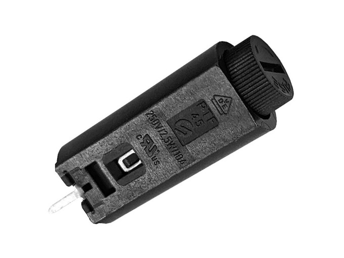 Stojatý pojistkový držák do PCB pro pojistku 5x20 mm